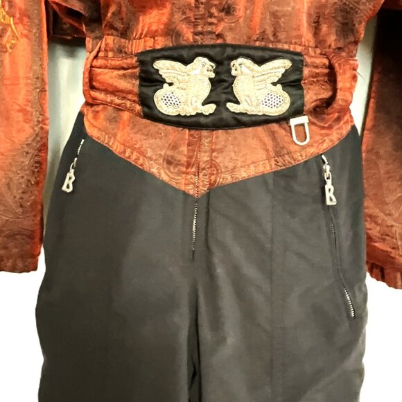 Vintage Bogner Premium Silk Ski Suit - 1980s/1990s Size 6 Germany - Picture 12 of 14